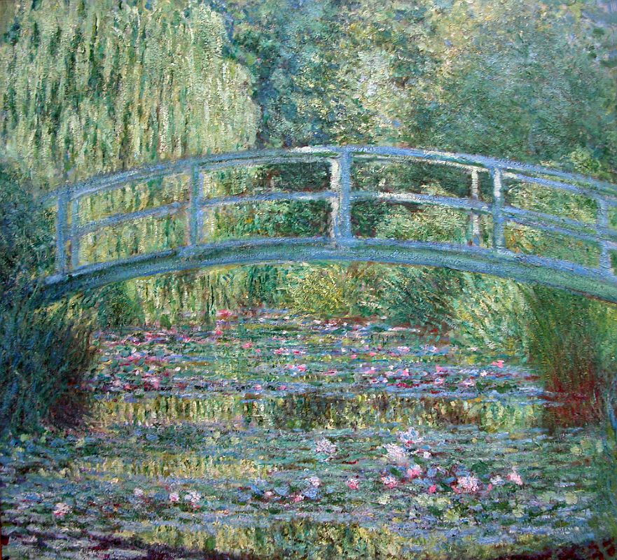 Paris Musee D'Orsay Claude Monet 1899 Nympheas Water Lily Basin Green Harmony 